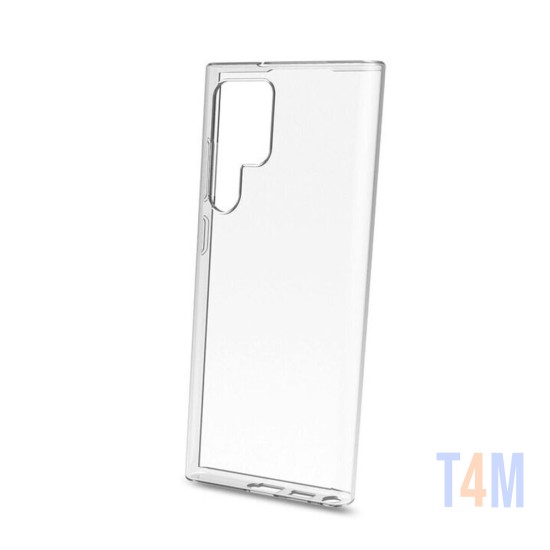 Soft Silicon Case for Samsung Galaxy S22 Ultra Transparent